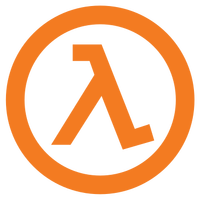 The Half-Life lambda logo