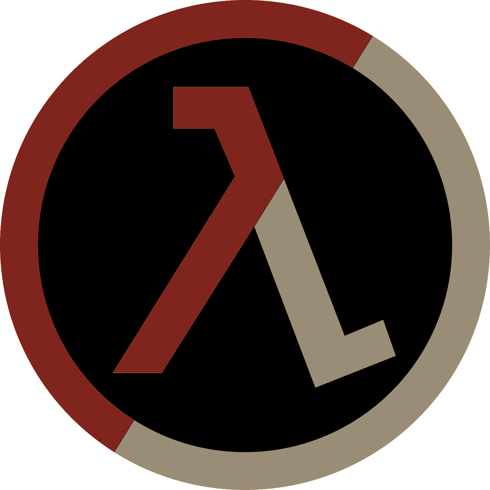 the Half-Life: Decay lambda logo