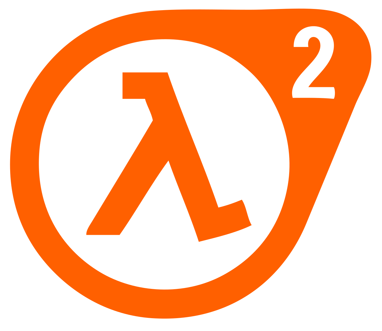 the Half-Life: 2 lambda logo